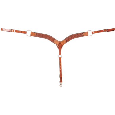 2-inch Breastcollar Color - Chestnut Basket