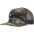 CLASSIC-Trucker Snapback Cap, Embroidered 3D Logo